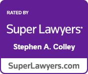 Rated By Super Lawyers Stephen A. Colley SuperLawyers.com